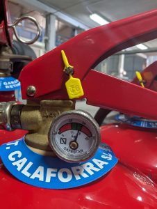 El collarín permite dar fe de que se ha realizado el retimbrado correctamente